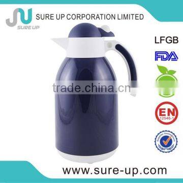 2015 the newest plastic body and glass liner hot sales vacuum milk pot