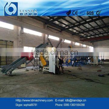 Garbags films recycling line