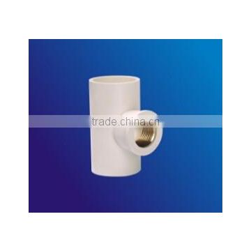 pvc pipe fitting brass female threed adapter