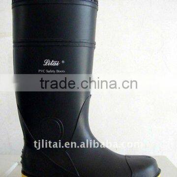 CE EN ISO 20345 S5 PVC Boots, Chemical Resistant Safety Boots Manufacturer/turquoise Boots photo-3