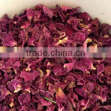 Dried Red Rose Petals