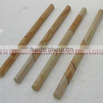 NEW TEAKWOOD BURMATEAK MARBLE PENCIL MOLDING