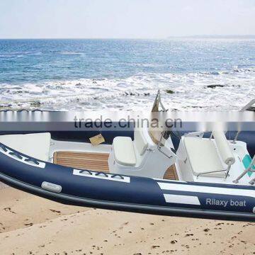 16ft Deep v Fiberglass Rowing Boat