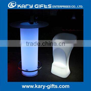 Glowing Multi Color Change Led Lighting up Bar Table photo-3