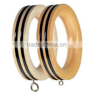 Curtain ring,curtain rod ring,wooden ring(B190070)