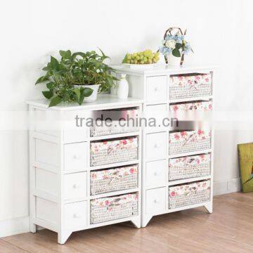 Antique white furniture/Wooden Storage Cabinet
