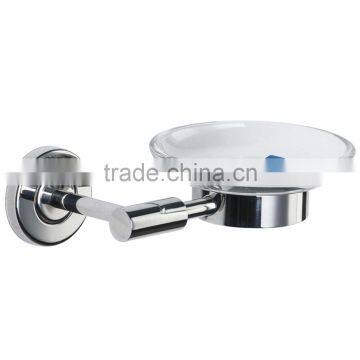 Hotel Stainless Steel 304 Soap Dish Holder With Glass Dish Pass BSCI photo-2