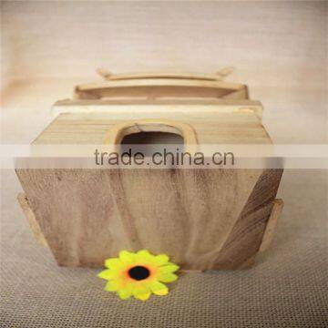 Unfinished Tower Wood House Toy Kids Wood Toys Modular Houses Wood Toys for Sale photo-5