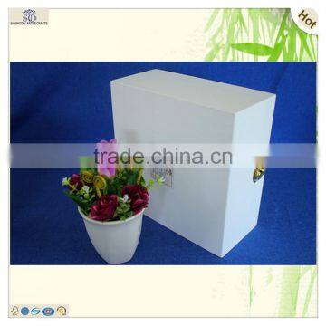 Decorating Lighted Plain Craft Wooden Pen Box photo-6