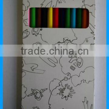 Hot Sales Plastic Ball Pen Wood Colour Pencil High Quality Wooden Pencil photo-3