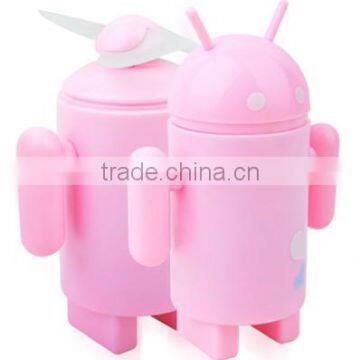 Supply Fashion Creative Mini Hand-held Rechargeable Android Fan photo-3