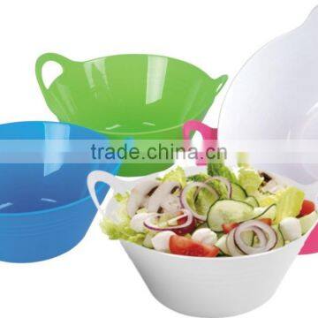 Wholesales Manufacturer cheap overal unique plastic salad bowl