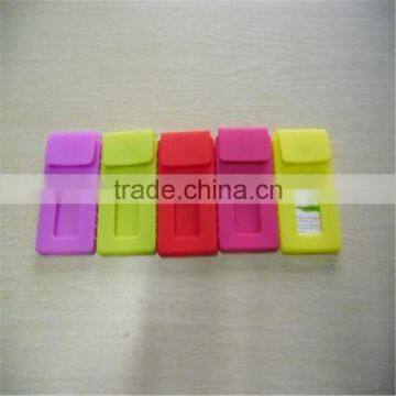 Custom Make Colorful Silicone Business Card Holder photo-2