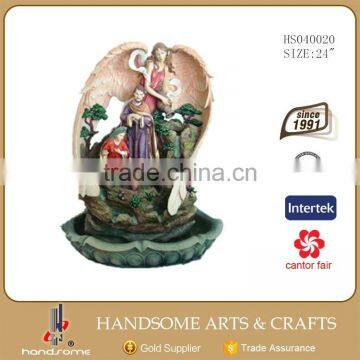 13 Inch Resin Shepherd Garden Indoor Water Fountain photo-5