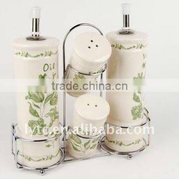 Ceramic Salt and Oil Vinegar Jar photo-2