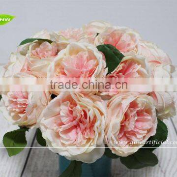 GNW FL-RS28-8.5CM Hot! Simple and Elegant Artificial Red Rose Flower photo-2
