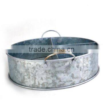 Chinese Factory Many Different Size Metal Food Tray, Round Cheap Metal Tray photo-5