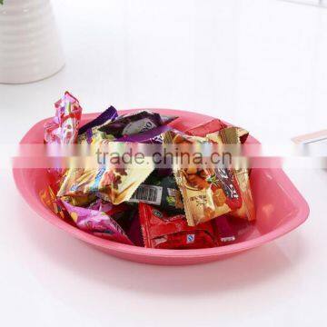 2016 New Design Colorful Plastic Fruit Tray Fruit Bowl Snack Tray Nut Bowl Candy Tray photo-3
