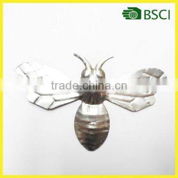 YS15B002 bee metal parts garden decoration components and parts