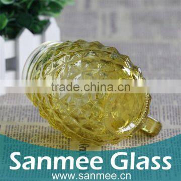 Imported Russian Vodka Colored Water Jug With Side Handle photo-3