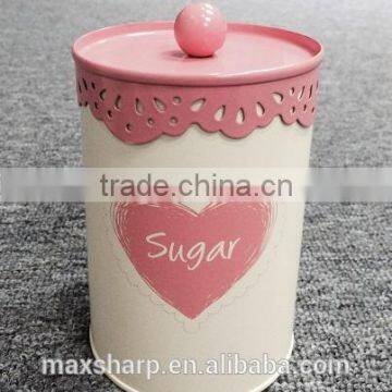Set of 3 Heart Shape Canister photo-4