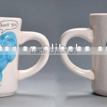 ceramic animal shaped mugs