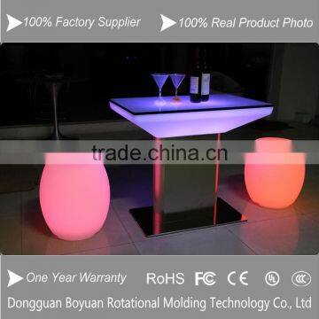 Led Luminous Wine Table With Aluminum Rack, Led Glowing Furniture photo-5