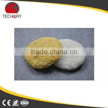 popular wool pad/wool polishing bonnet/lambskin bonnet/wool pad