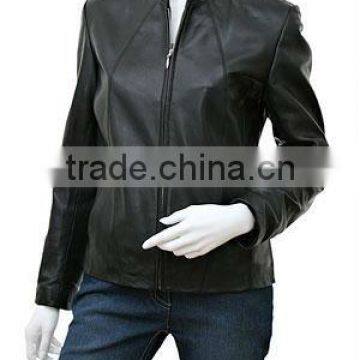 Ladies leather jacket