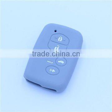 Silicone Rubber Key Shell, Key Bag for Toyota 5 Buttons With Hold Buttons Key Bags photo-3