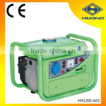 750w 2 stroke 1e45 gasoline engine generator,single cylinder generator sale