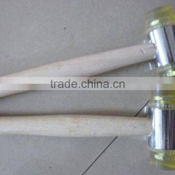 Soft Face PU Hammer With Wooden Handle photo-3