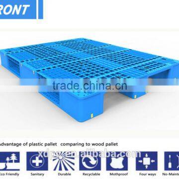 Plastic 3 runners racking plastic pallet