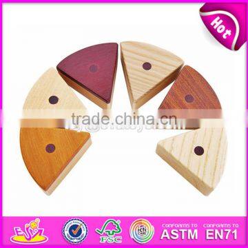 2017 New Design Simulation Kids Natural Wooden Birthday Cake Toy W10B180 photo-2