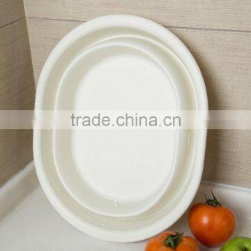 Silicone Folding Pots Vegetables Wash Basin Foldable Bowl Camping Tools photo-2