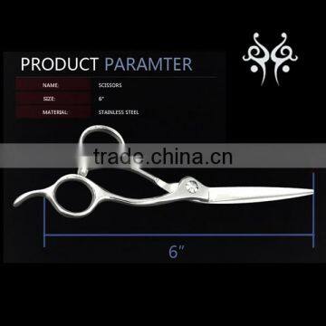 QJ-HS103 100% Pure Hand Made Hairdressing Scissors Convex Edge Blade Japanese Hair Cutting Scissors photo-2