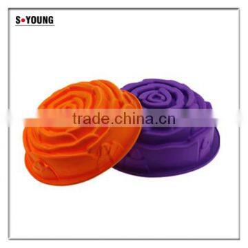 10133ose Shape Silicone Cake Mold photo-2