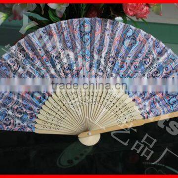 Promotioning Bamboo Folding Cloth Fan photo-2