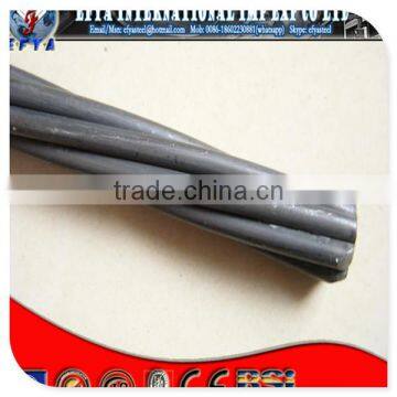 1/4",3/8",5/16" ASTM A 475 Galvanized Steel Wire Strand