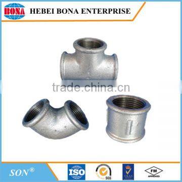 Malleable Cast Iron Electric Galvanized Pipe Fittings