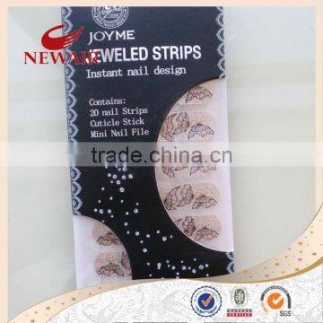 Factory Wholesale 3d diamond nail sticker i am looking for a business partner nail art wholesale