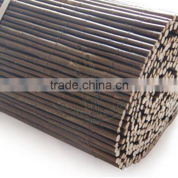 Dark Brown Rolled Willow Screen photo-2