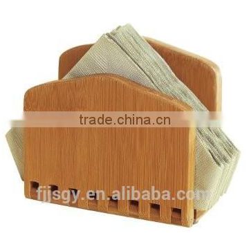 bamboo tissue box/paper holder