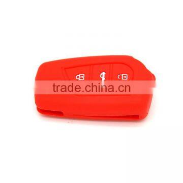 High Quality 3 Buttons Remote Key Case Silicone Car Key Cover for Toyota Corolla Vios RAV4 photo-3
