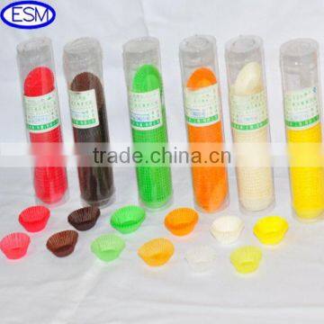 Disposable paper cake cup
