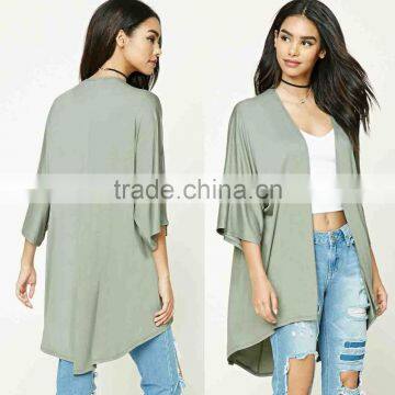 OEM Women Fashion Plus Size Open-Front Cardigan Sweatshirts Wholesale Custom Manufacturer Plus Size Saree Blouses Tops