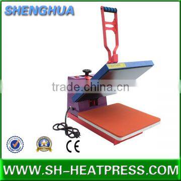 Hot sale small size manual heat press sublimation transfer machine