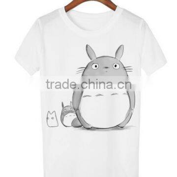 Casual T-shirt Women T Shirt Harajuku Totoro Print Camisetas Mujer Tops O-neck Tshirt Cute Tees Femme