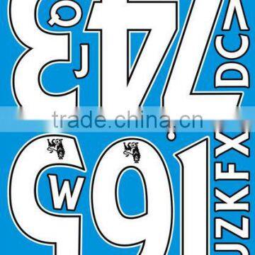 Eco-friendly Ink Resistant Plastisol/Screen Printing Heat Transfer Stickers Iron On Clothing With Custom Pattern photo-6