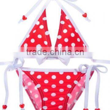 2017 Seaside Fashion Pink Baby Girl Swimsuit Two Pieces Popular Baby Swimsuit photo-2